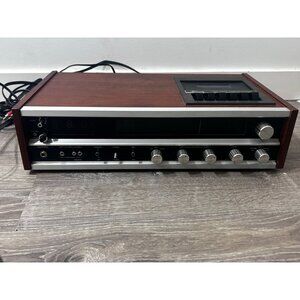 Concerto Auto Stereo Cassette Recorded Wood Model Se4307 Made in Japan